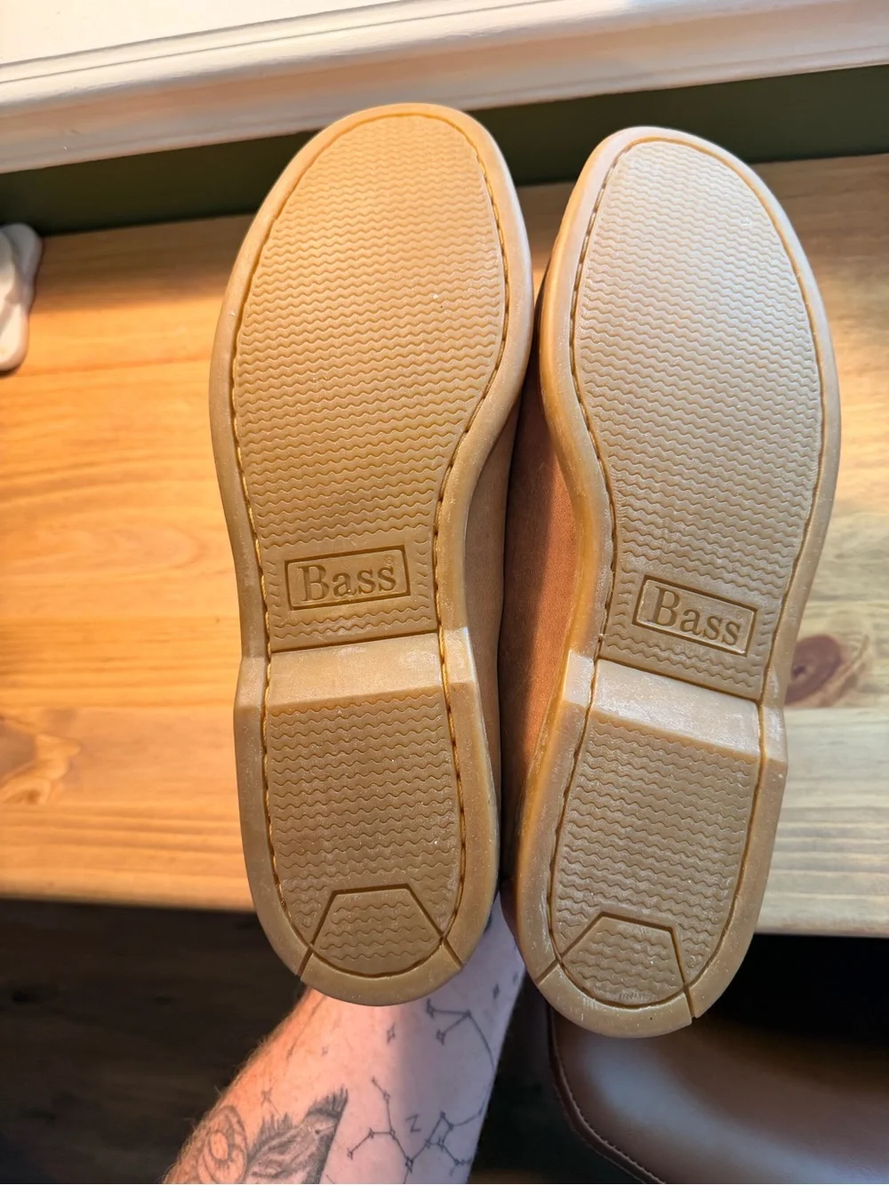 G.H. Bass & Co. Chestnut Brown Leather Boat Shoes